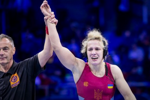 Украинская спортсменка Черкасова стала чемпионкой мира по вольной борьбе