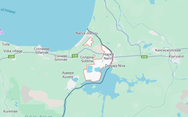 Естонія планує створити військову базу у прикордонному з Росією місті Нарва