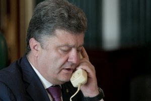 Порошенко мав телефонну розмову з Путіним