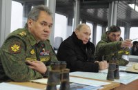 Шойгу заявил об обстреле позиций "Исламского государства" российскими кораблями