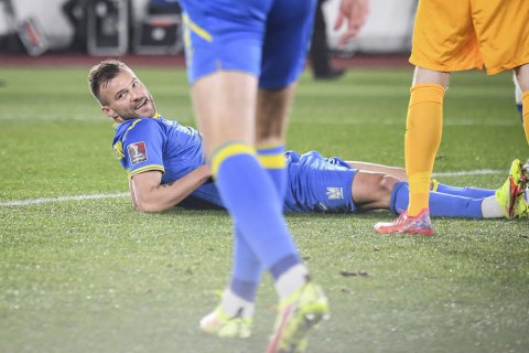 Сборная Украины не смогла развить успех в квалификации ЧМ-2022 в матче против Боснии (обновлено)