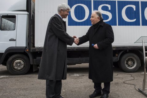 ​Швейцария передала жилые модули для миссии ОБСЕ на Донбассе
