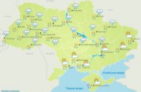 На Западе, Севере и в Центре Украины сегодня будет идти снег 