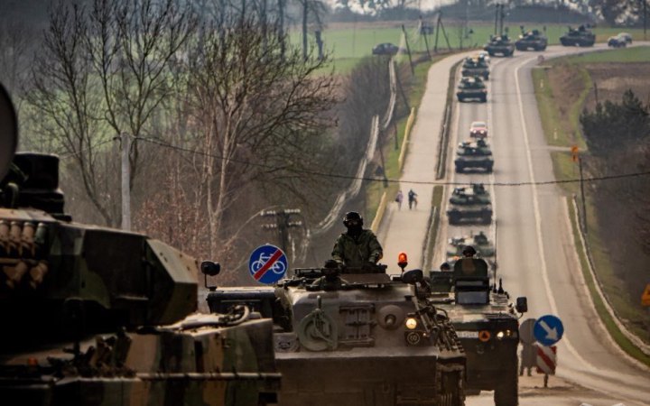 У Генштабі Польщі попередили про переміщення техніки на дорогах через навчання Defender-24