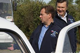 Янукович стал сторонником ретро-автомобилей марки «Победа»
