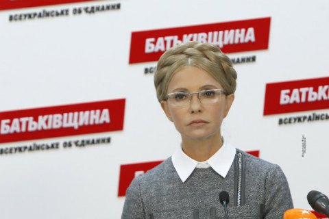Тимошенко требует от президента внести кандидата от "Батькивщины" к представлению на новый состав ЦИК