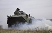 На Донбасі пройшли навчання танкових підрозділів резерву