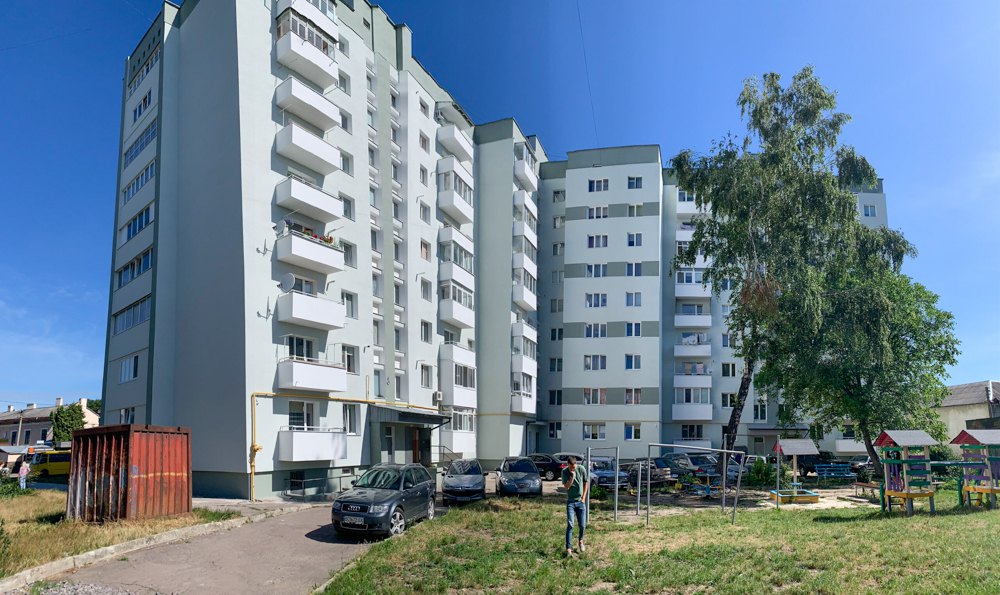 Будинок ОСББ «Перлина» в Дрогобичі після термомодернізації 