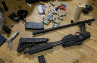 Поліція виявила на базі "бойового крила" "ОПЗЖ" в Києві зброю та вибухівку