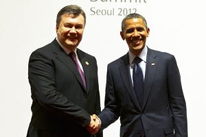 Янукович обсудил с Обамой вопросы ядерной безопасности