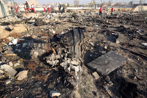 Данілов вважає збиття українського літака МАУ під Тегераном терористичним актом 