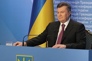 Янукович почтил память жертв Бабьего Яра 