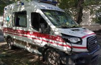 Через російський обстріл у Білозерці Херсонської області постраждав водій "швидкої"