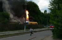 В Виннице произошел взрыв на газовой заправке
