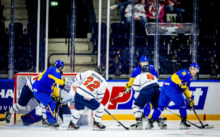 На ЧС із хокею збірна Україна "всуху" перемогла Нідерланди