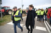 9 лютого польські фермери розпочнуть новий страйк. Блокуватимуть всі пункти пропуску з Україною