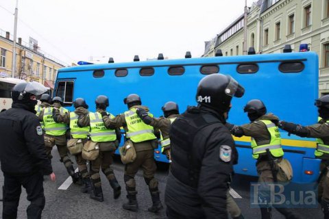 Вместе с сторонниками Коханивского задержали нескольких журналистов
