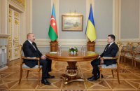 Розпочалася зустріч президентів України та Азербайджану 