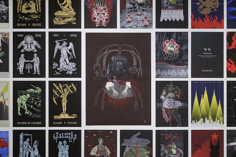 Виставка «Українські Плакати Воєнного Часу: 2022–2025. Шлях Спротиву», університет Колгейт