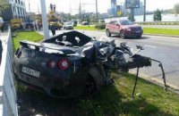 Экс-игрок "Динамо" вдребезги разбил автомобиль в Краснодаре