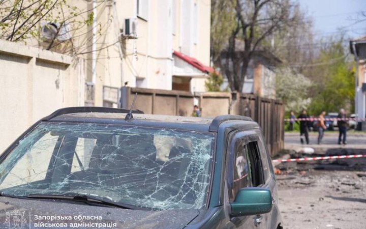 Унаслідок атаки РФ дронами у Запоріжжі постраждав дворічний хлопчик