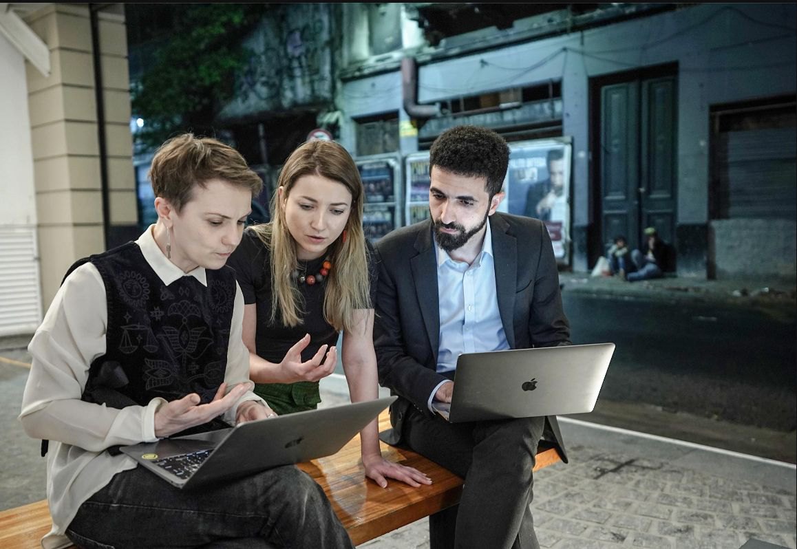 Ібрагім Олабі і Наталя Гуменюк