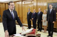 Рахой склав присягу як прем'єр-міністр Іспанії