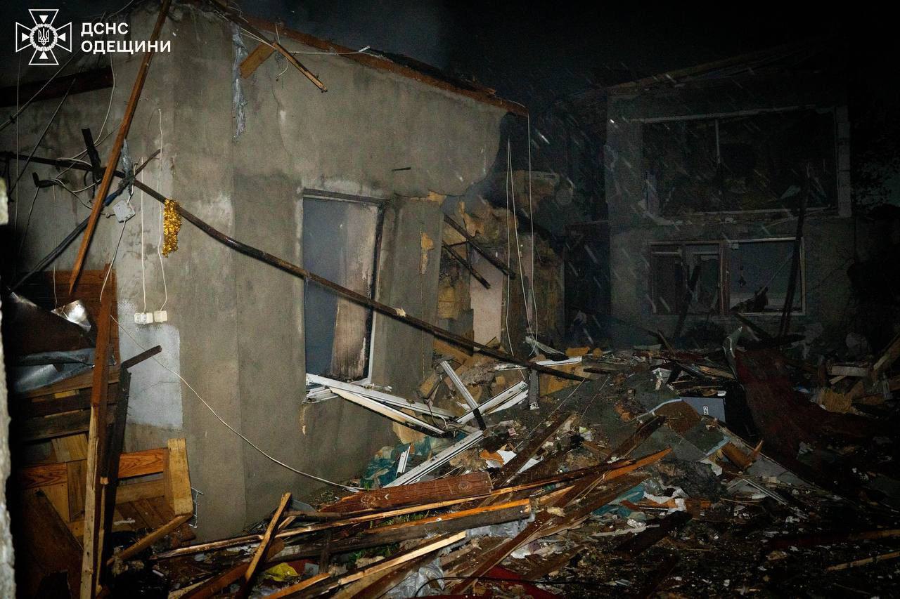 Наслідки російського удару у Одесі