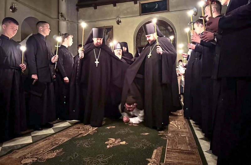 Чернечий постриг у львівському Іоано-Золотоустівському монастирі ПЦУ.