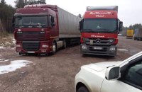 Майже 1,5 тис. заблокованих у РФ вантажівок повернулися в Україну