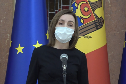 ​Президент Молдови вирішила добиватися позачергових виборів до парламенту