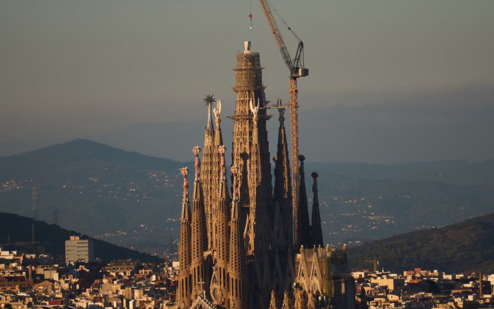 Собор "Саґрада Фамілія" у Барселоні став найвищою церквою світу