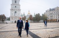Голова МЗС Франції Катрін Колонна прибула з візитом до Києва