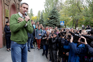 Кличко начал предвыборный тур по регионам 