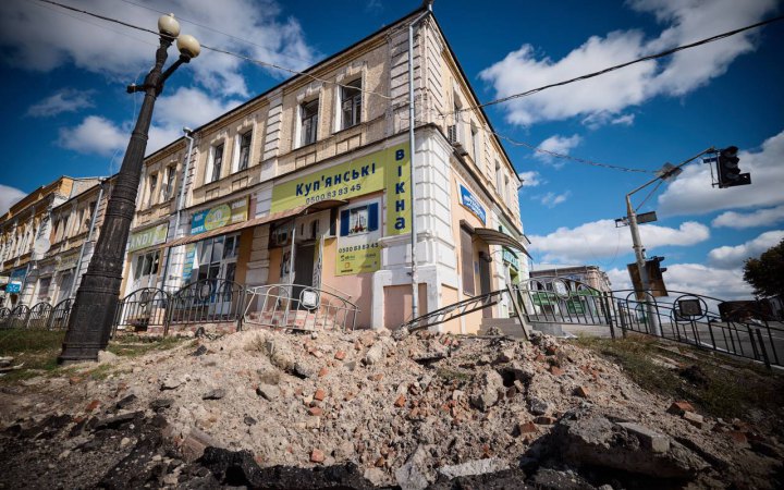 Зеленський показав фото зруйнованого окупантами Куп'янська