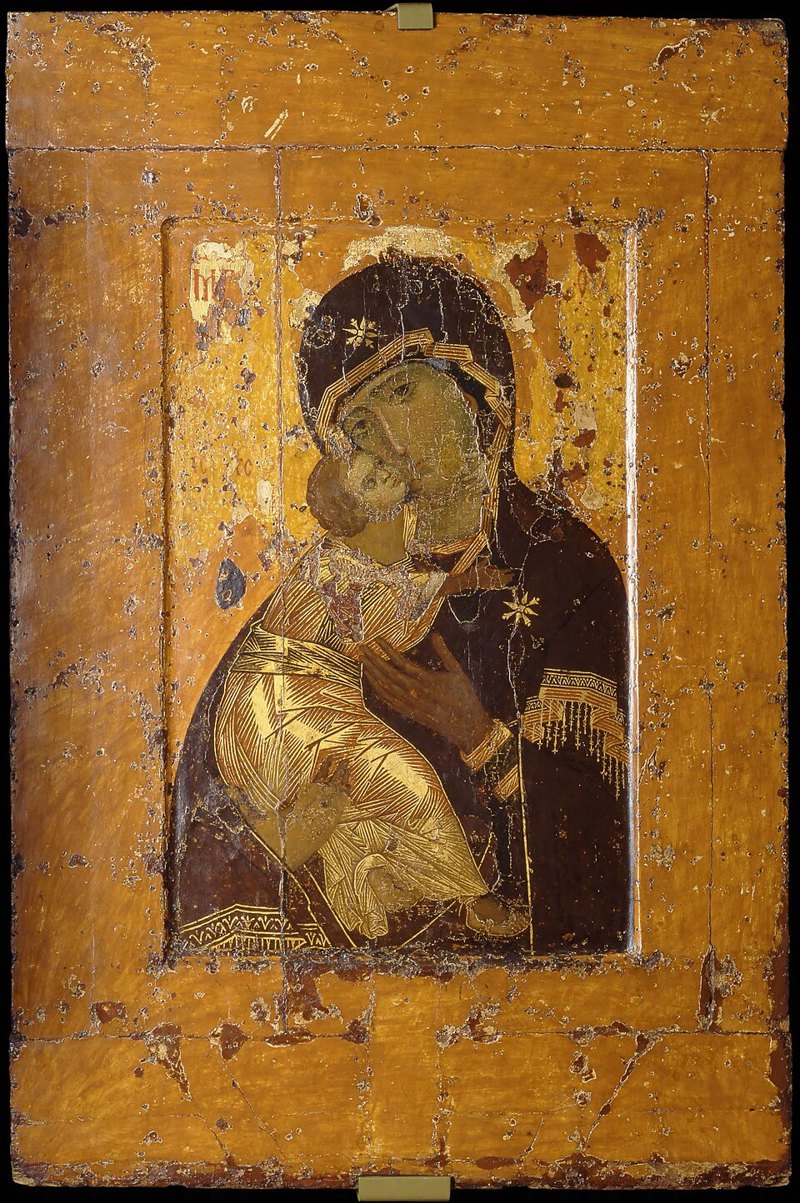 Чудотворна Вишгородська ікона Божої Матері, вкрадена Росією. ХІІ ст.