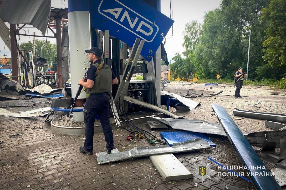 Наслідки російського обстрілу на Сумщині