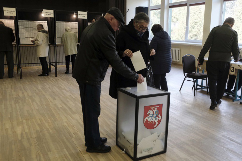 Перший тур парламентських виборів у Литві, 13 жовтня 2024 року