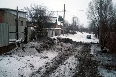 Утром боевики обстреляли Авдеевку из "Градов"