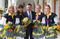 Янукович наградил призеров Олимпиады
