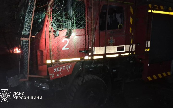 У Херсоні росіяни атакували рятувальників під час ліквідації наслідків попереднього обстрілу