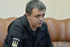 Семенченко хоче статус учасника бойових дій для добровольців "Правого сектору"