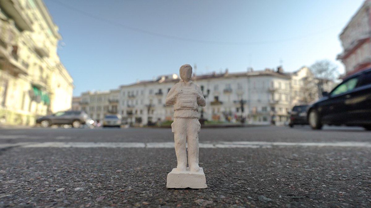 Василь Дмитрик, «Patrix», фрагменти відеодокументації, 2025. 