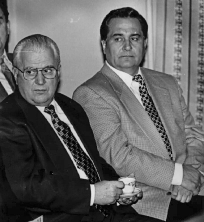 Леонід Кучма та Євген Марчук