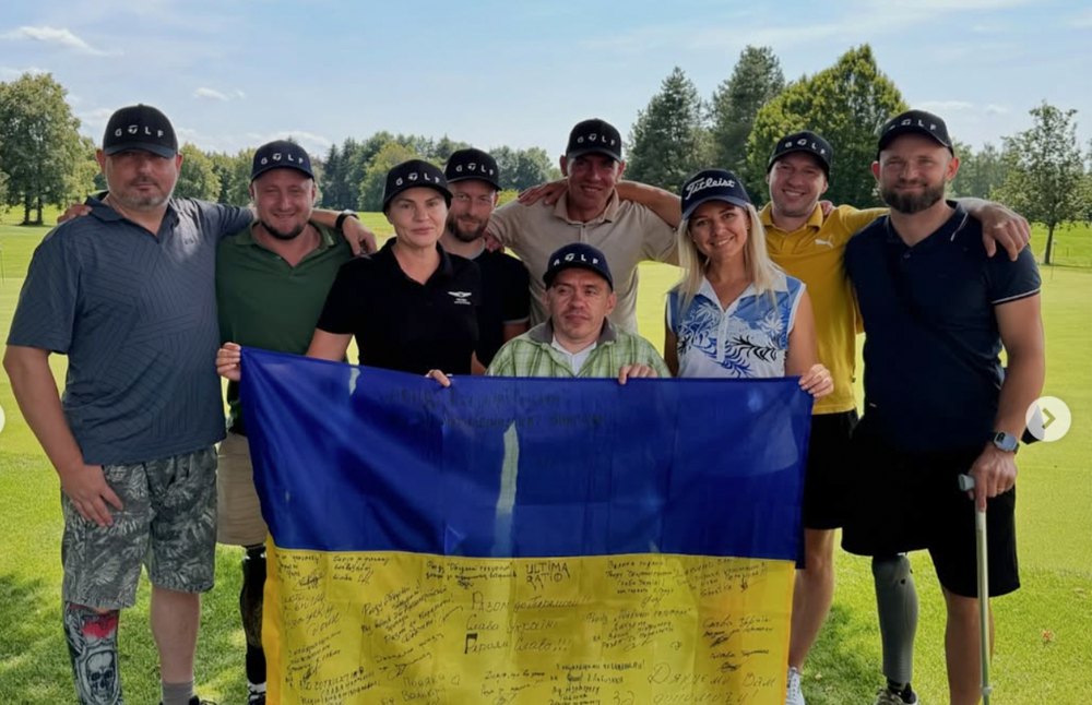 Команда з гольфу за участу Олександра взяла участь у Міжнародному чемпіонаті з гольфу для людей з інвалідністю в Мюнхені, Німеччина 