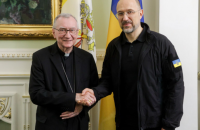 Шмигаль зустрівся із державним секретарем Святого Престолу П’єтро Пароліном