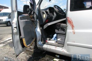 На Закарпатье микроавтобус спровоцировал масштабную аварию
