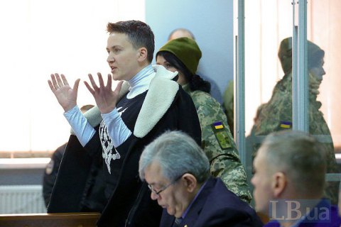 Суд розгляне апеляцію на арешт Савченко в четвер (оновлено)