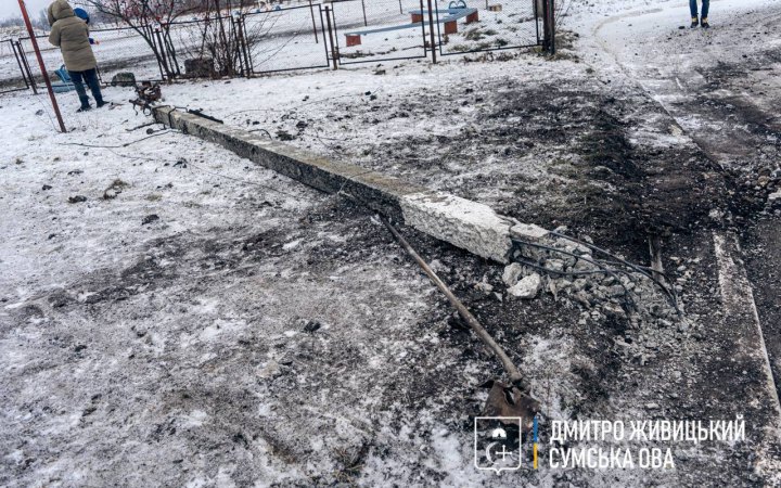 Росіяни обстріляли 10 громад Сумщини