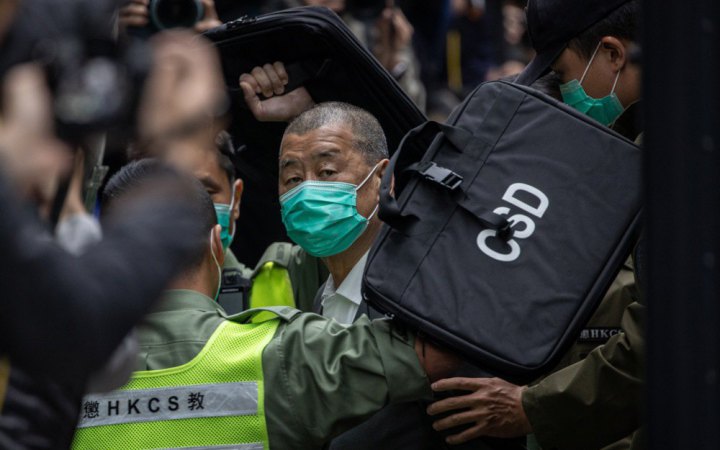 Медіамагнат Джиммі Лай не оскаржуватиме свій вирок